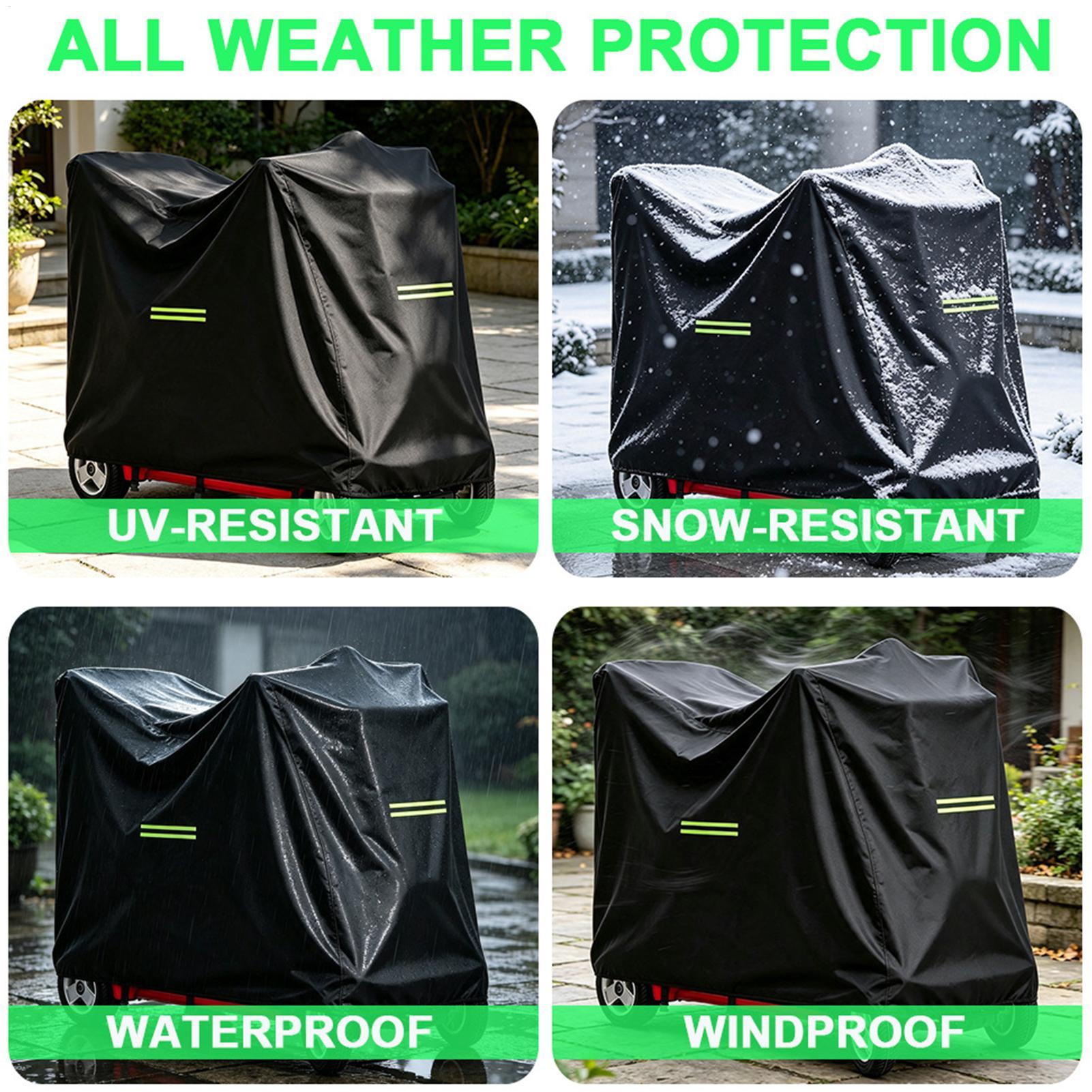 Mobility Scooter Cover Waterpr - đánh giá và giá Electric Scooter Rain Cover