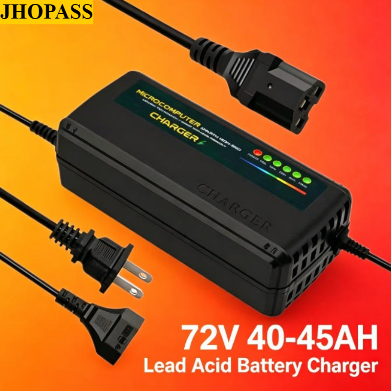HD Smart 72V 40AH-45AH LED AGM - đánh giá và giá Electric Scooter Charger